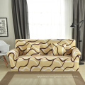 pringted I shape shaped velvet stretch 3 set pulsh sofa cover covers  for living room